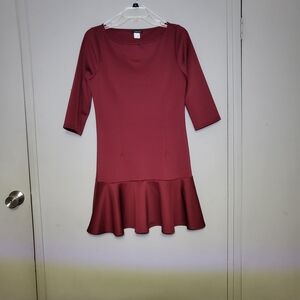 VENUS Deep Red Dress